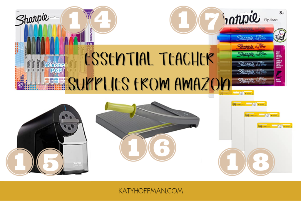 17 Essential Supplies for New Teachers